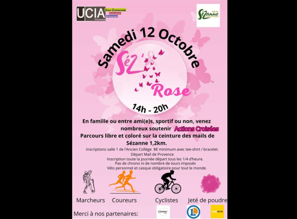 OCTOBRE ROSE SEZANNE